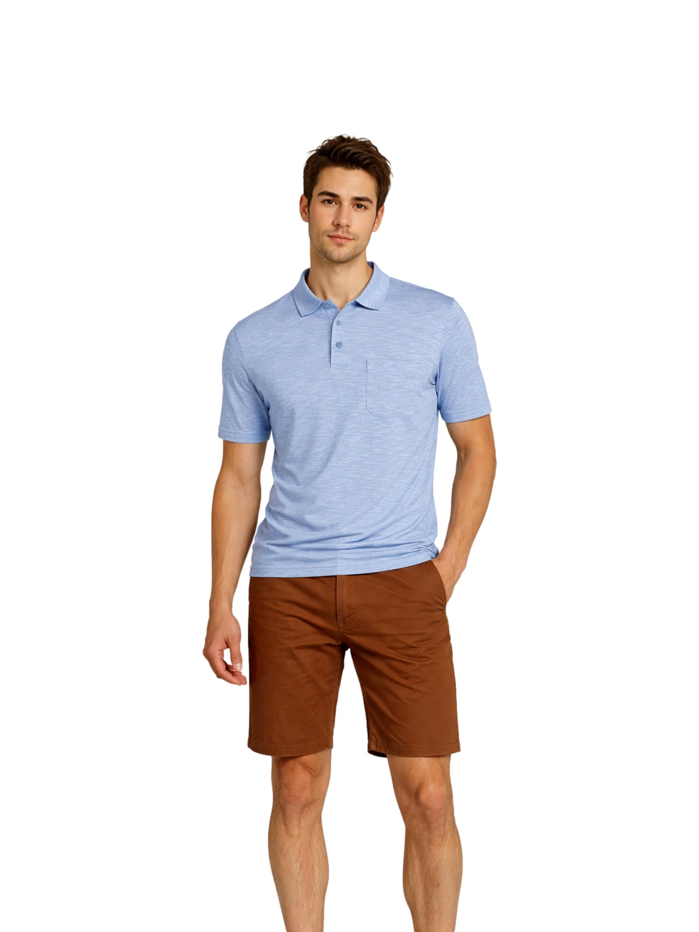 Ragman Shirt in Blue: front