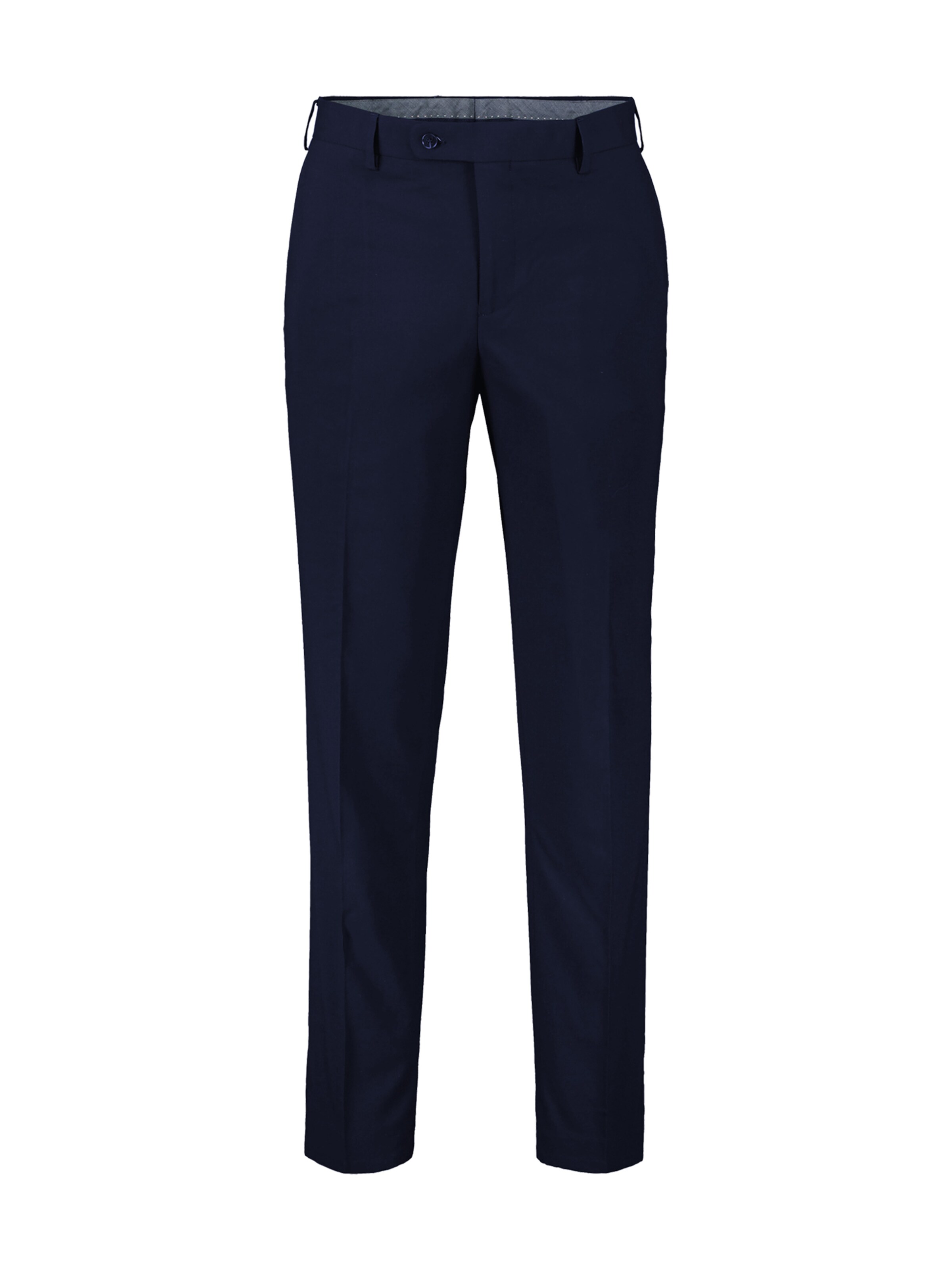 LERROS Regular Trousers with creases in Blue: front