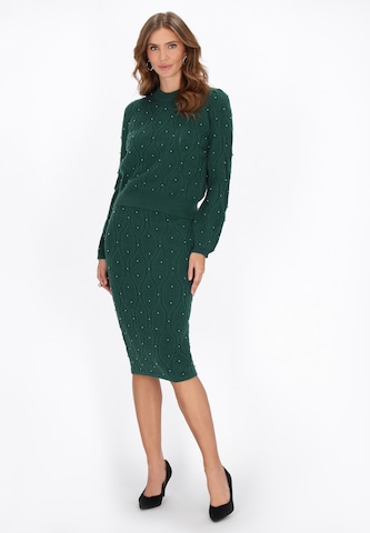 faina Trui 'Fashion Look' in Groen