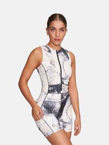 GOLD´S GYM APPAREL Sports suit 'FAYE' in Beige: front