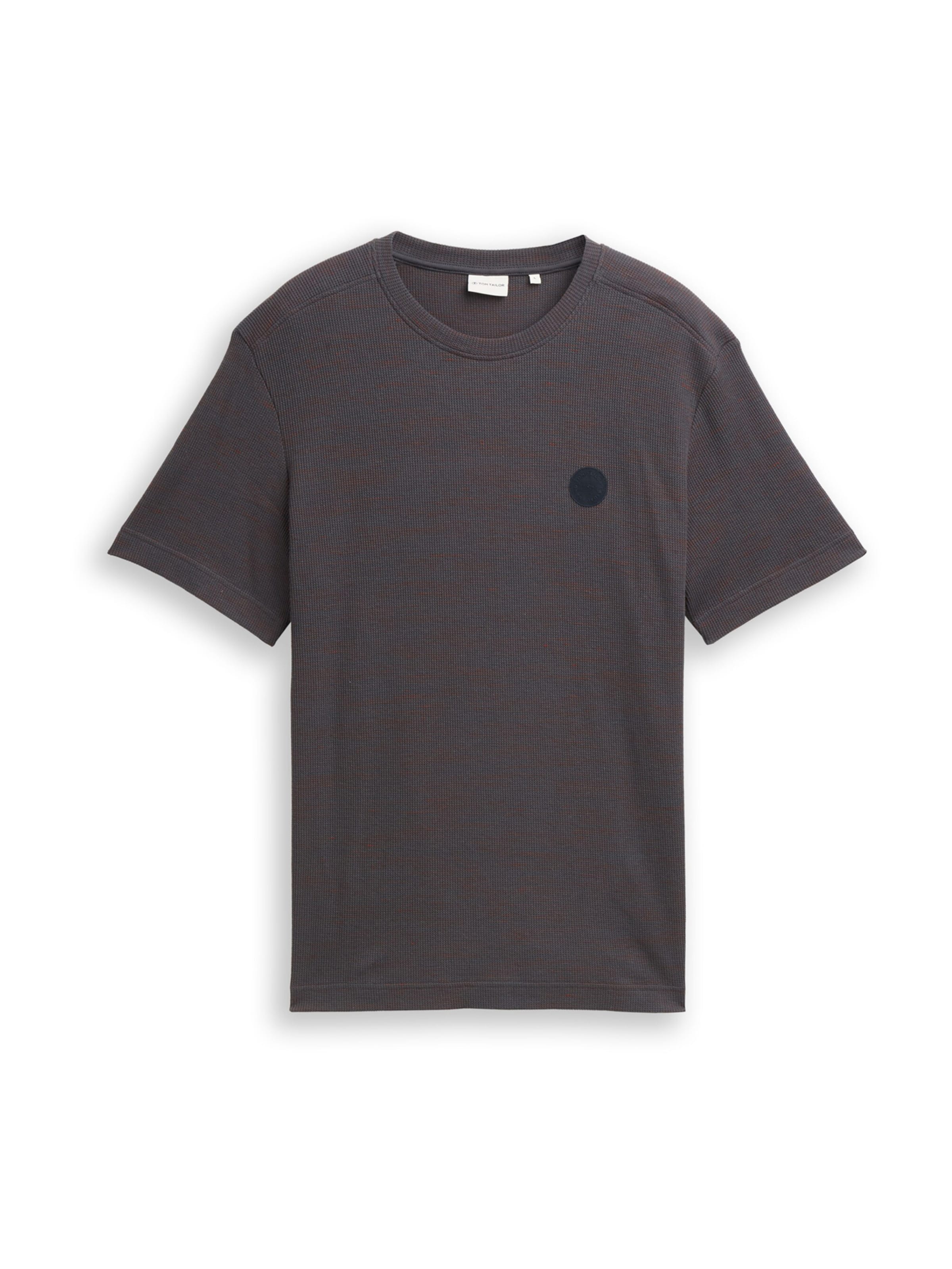 TOM TAILOR Shirt in Grijs: voorkant