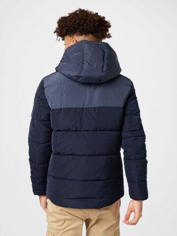 TOM TAILOR DENIM Winter Jacket in Blue