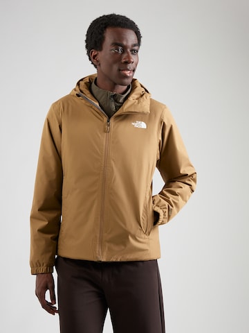 THE NORTH FACE Ulkoilutakki 'QUEST' värissä vihreä: etupuoli