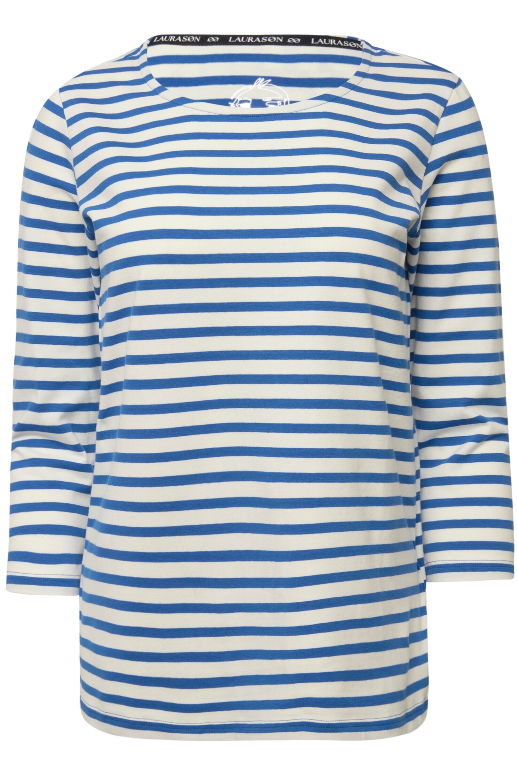 LAURASØN Shirt in Blauw: voorkant