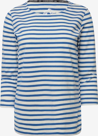 LAURASØN Shirt in Blauw: voorkant