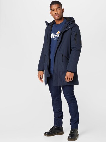 Parka mi-saison TOM TAILOR DENIM en bleu