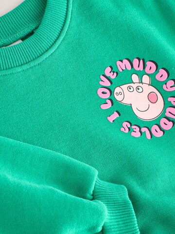Sweat-shirt 'Peppa Pig' Next en vert