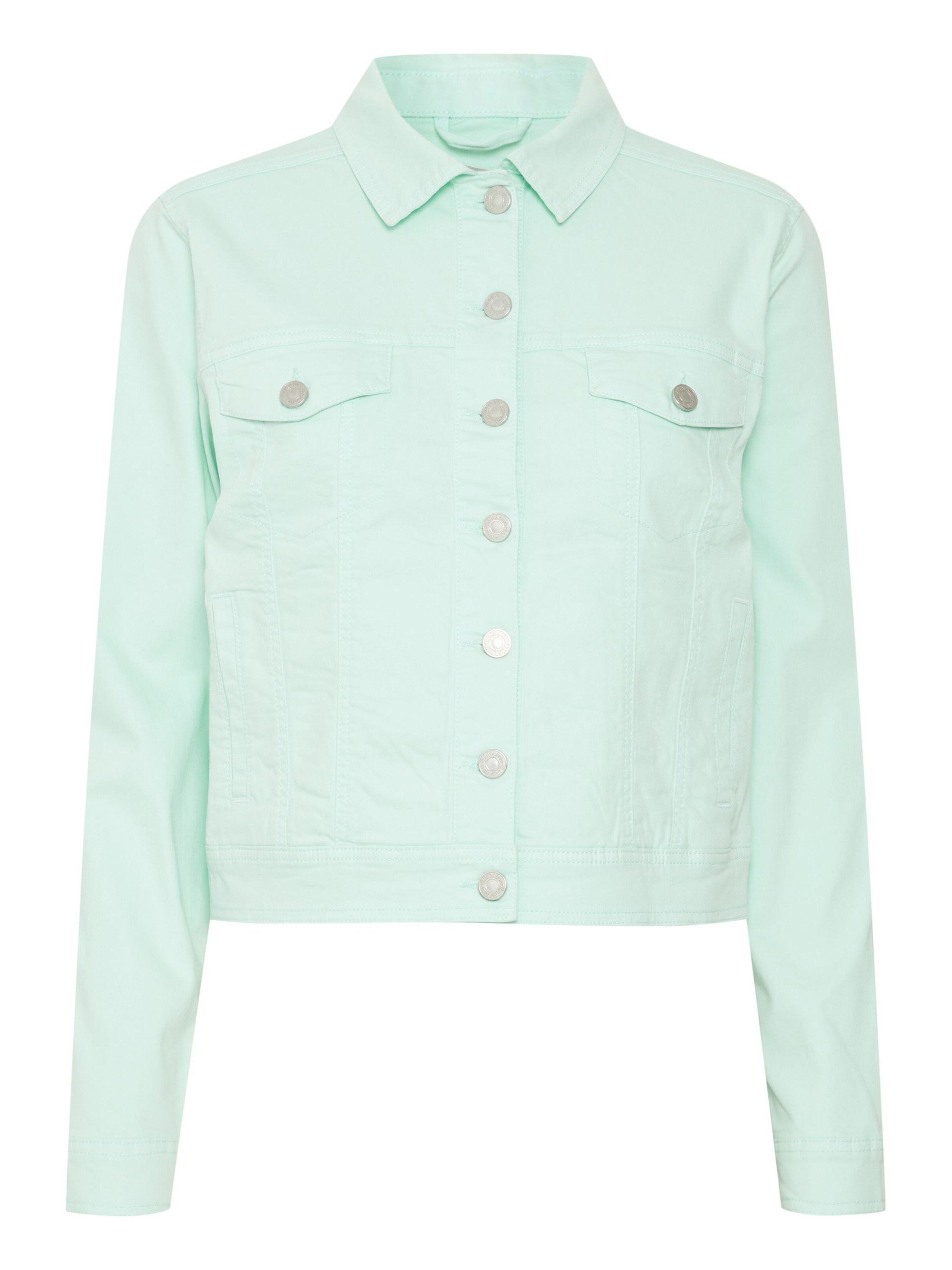 Fransa Overgangsjakke i grøn: forside