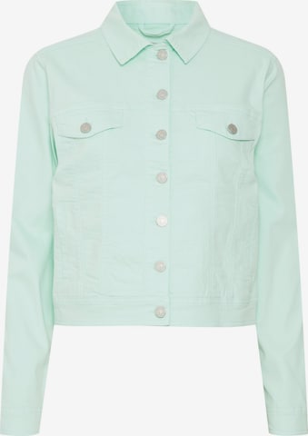 Veste mi-saison Fransa en vert : devant