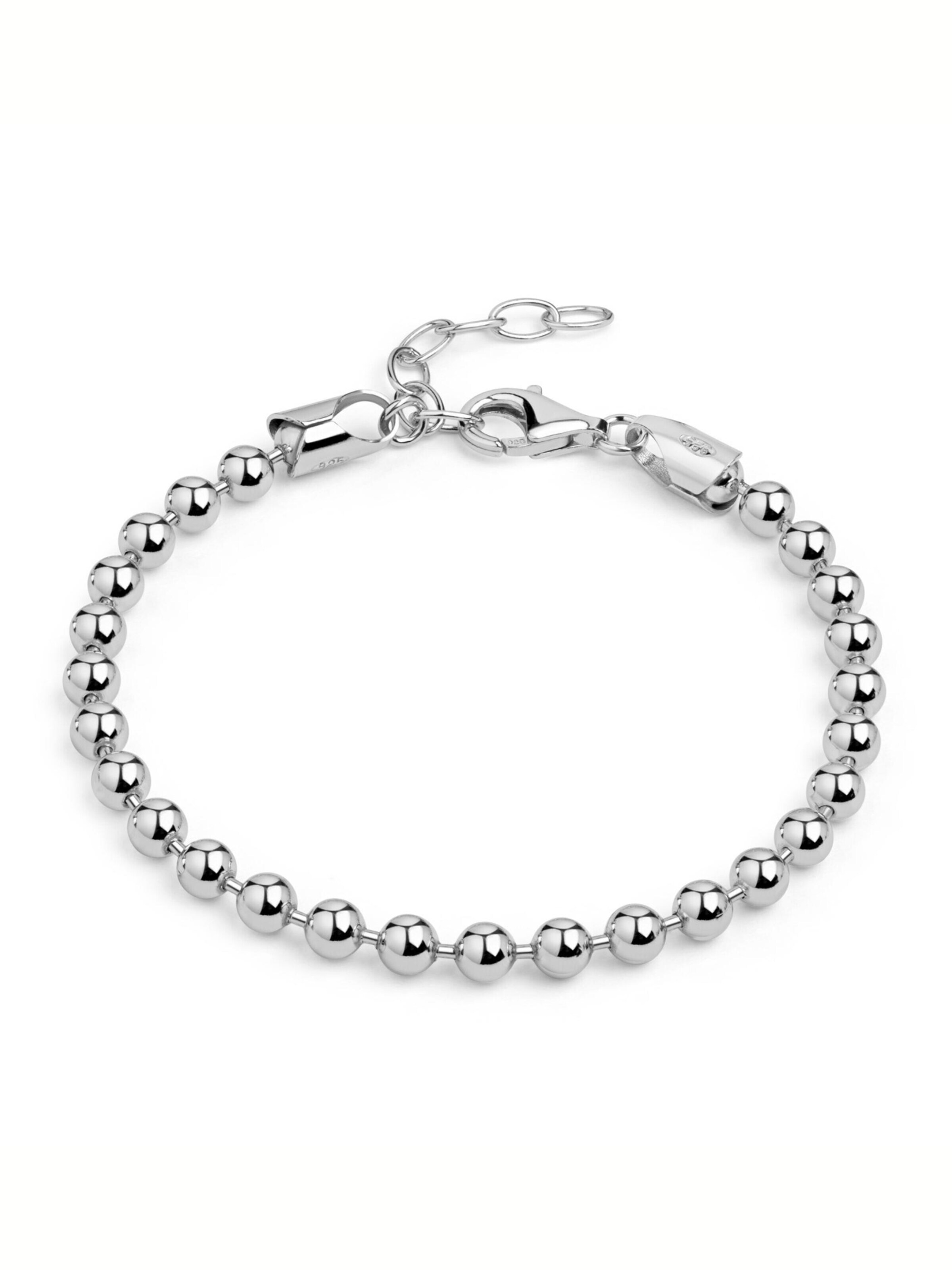 Kamiko Armband 'ORBIT'‌‌‌‌‌‌ in Silber: Vorderseite