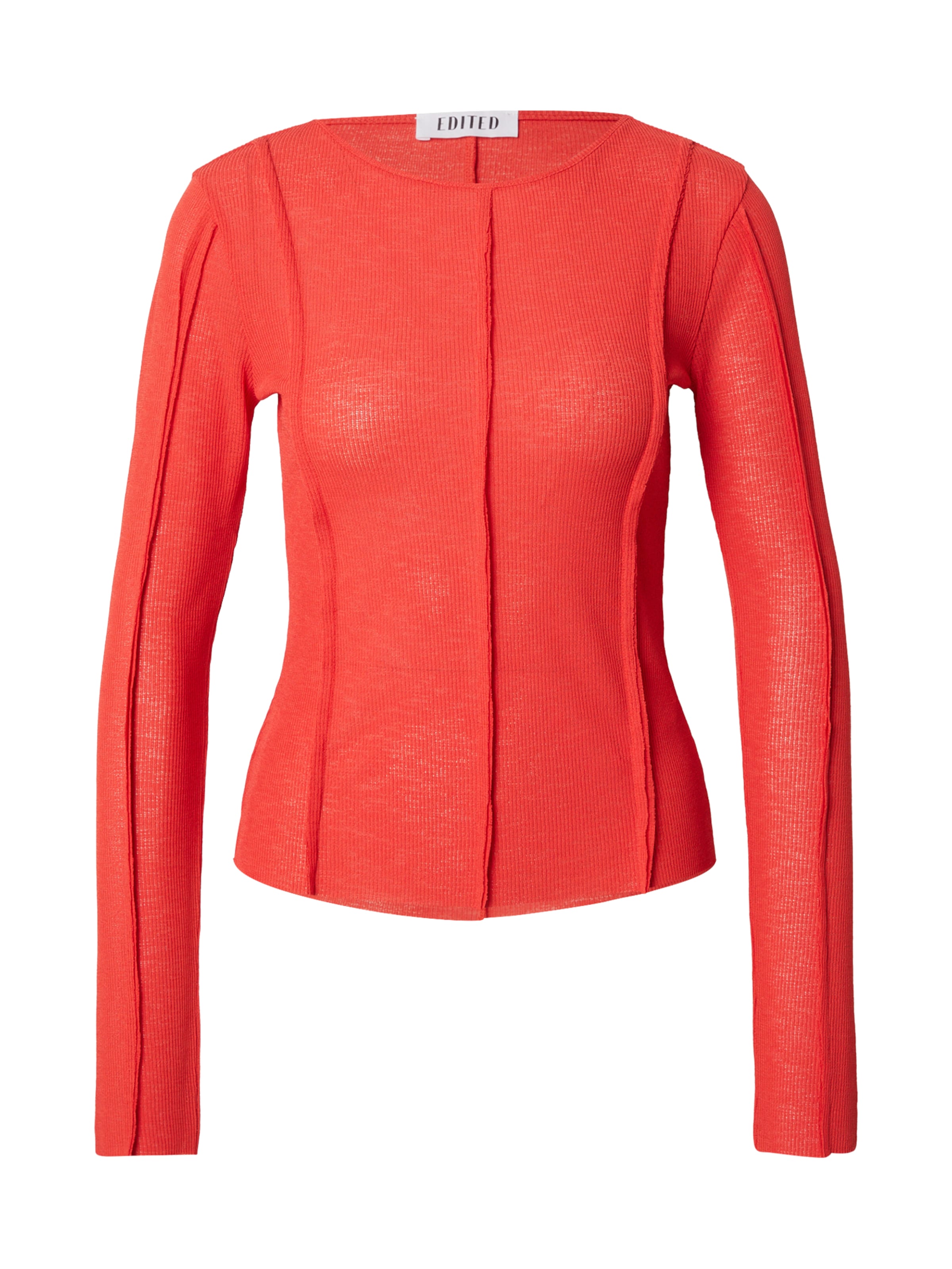 EDITED Tričko 'Halima' – červená: přední strana