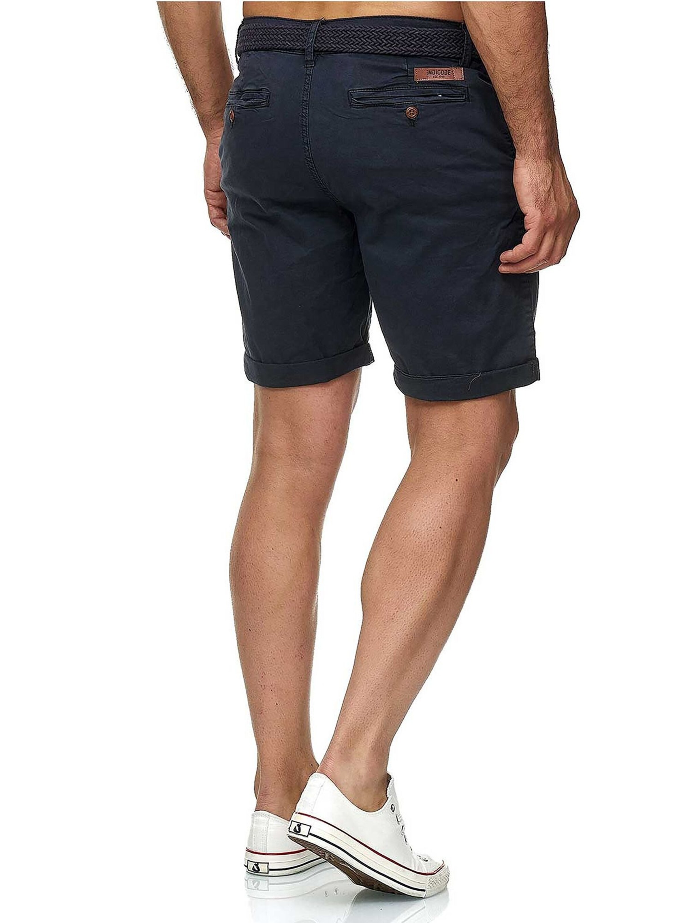 INDICODE Regular Hose 'Indicode Conor'‌‌‌‌‌‌‌ in Blau