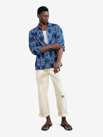 Coupe regular Chemise Desigual en bleu