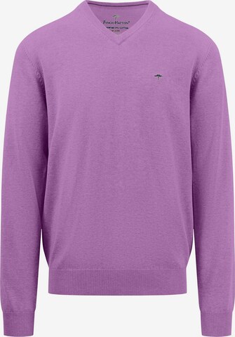 FYNCH-HATTON Sweater in Purple: front