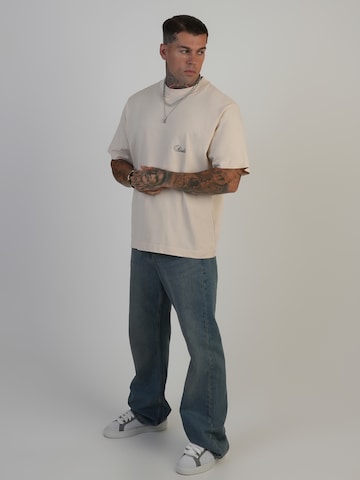 T-Shirt SikSilk en beige