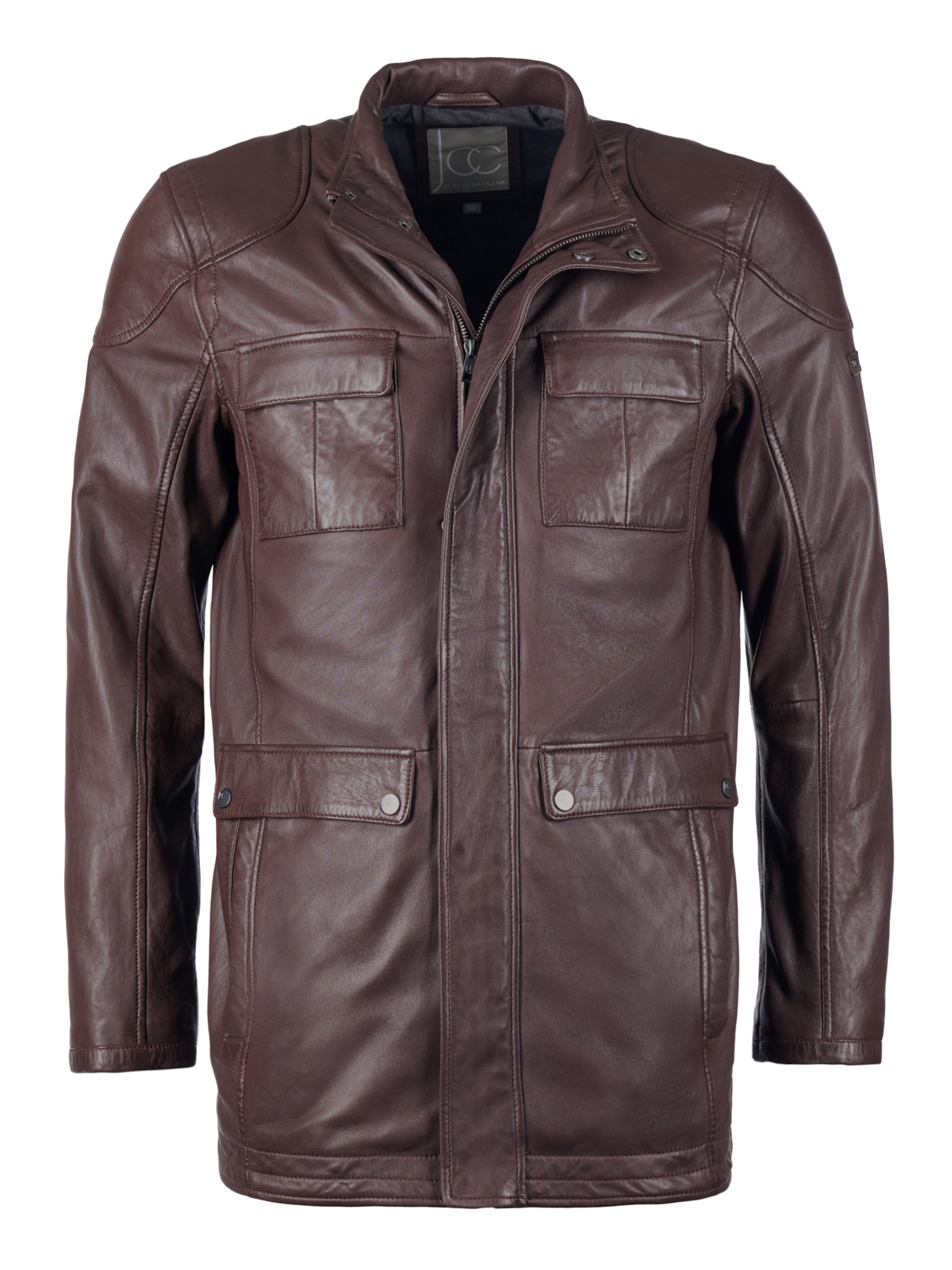 JCC Tussenjas in Bruin: voorkant