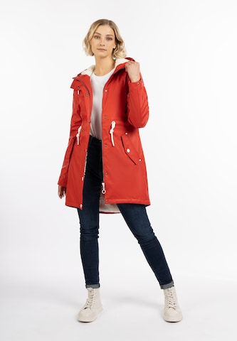 Manteau fonctionnel DreiMaster Maritim en rouge