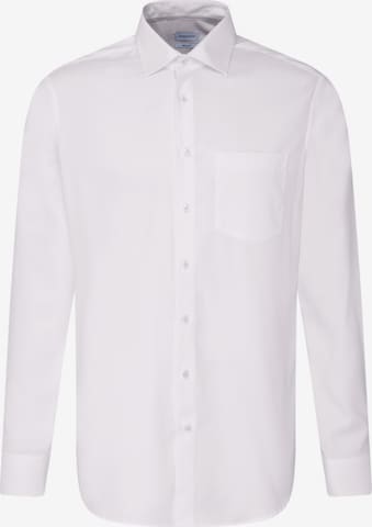 SEIDENSTICKER Button Up Shirt in White: front