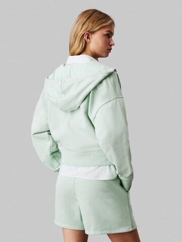 Calvin Klein Jeans Sweat jacket in Green