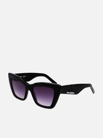 Karl Lagerfeld Sunglasses in Black: front