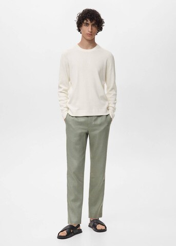 MANGO MAN Pullover 'Antigua' in Weiß