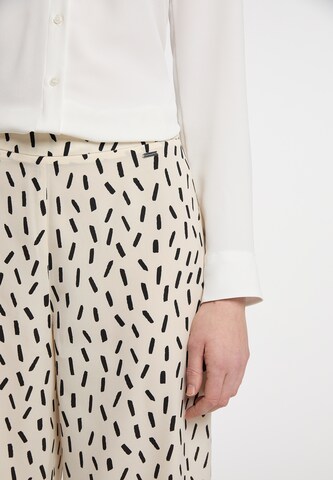 Wide leg Pantaloni 'Eucaly' di DreiMaster Klassik in bianco