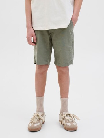 Regular Pantalon 'JPSTJaiden' Jack & Jones Junior en vert : devant