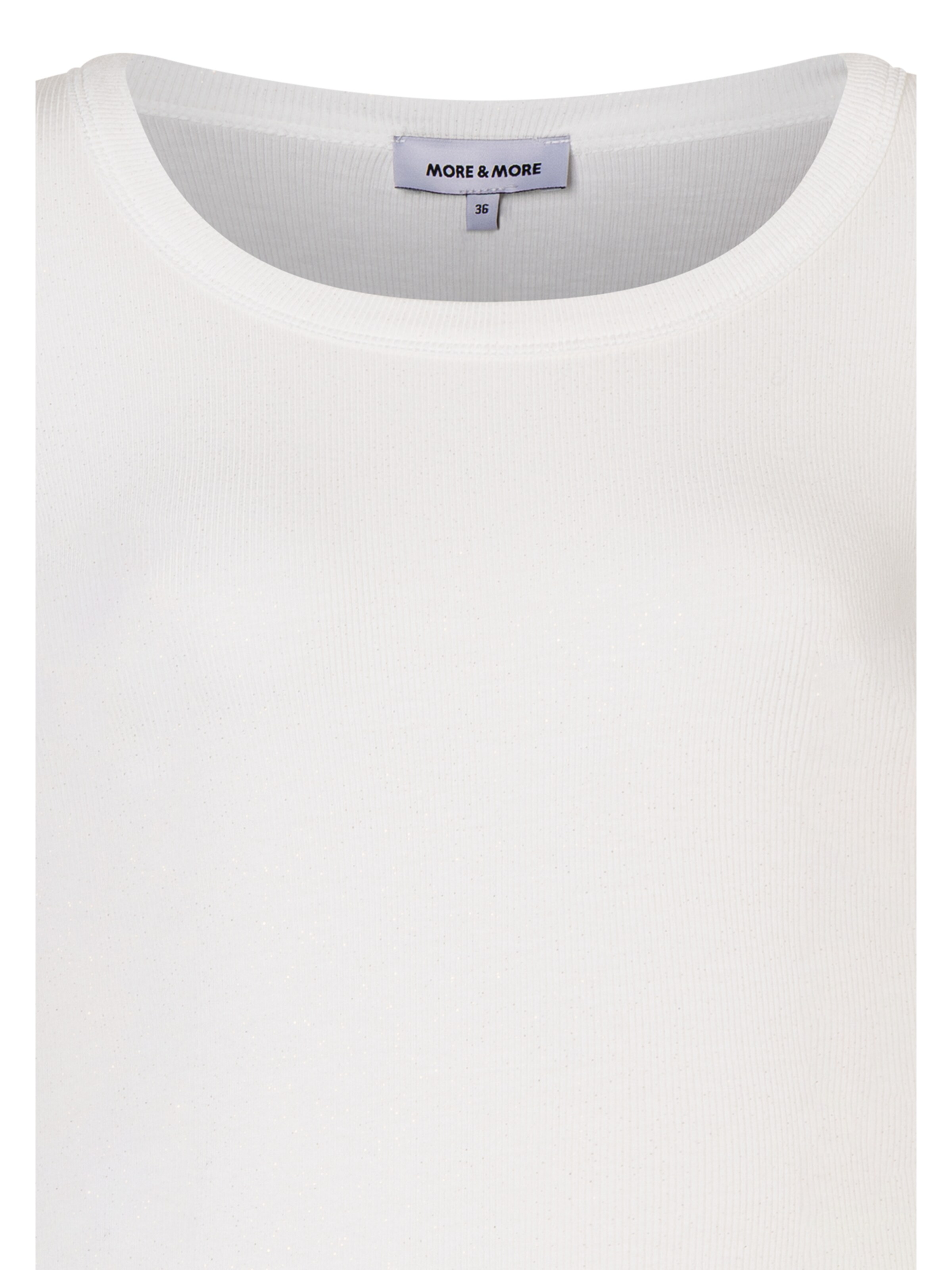 MORE & MORE Shirt in Weiß