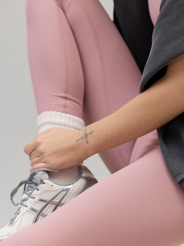 Hey Honey Skinny Leggings 'Always Dressed' in Roze