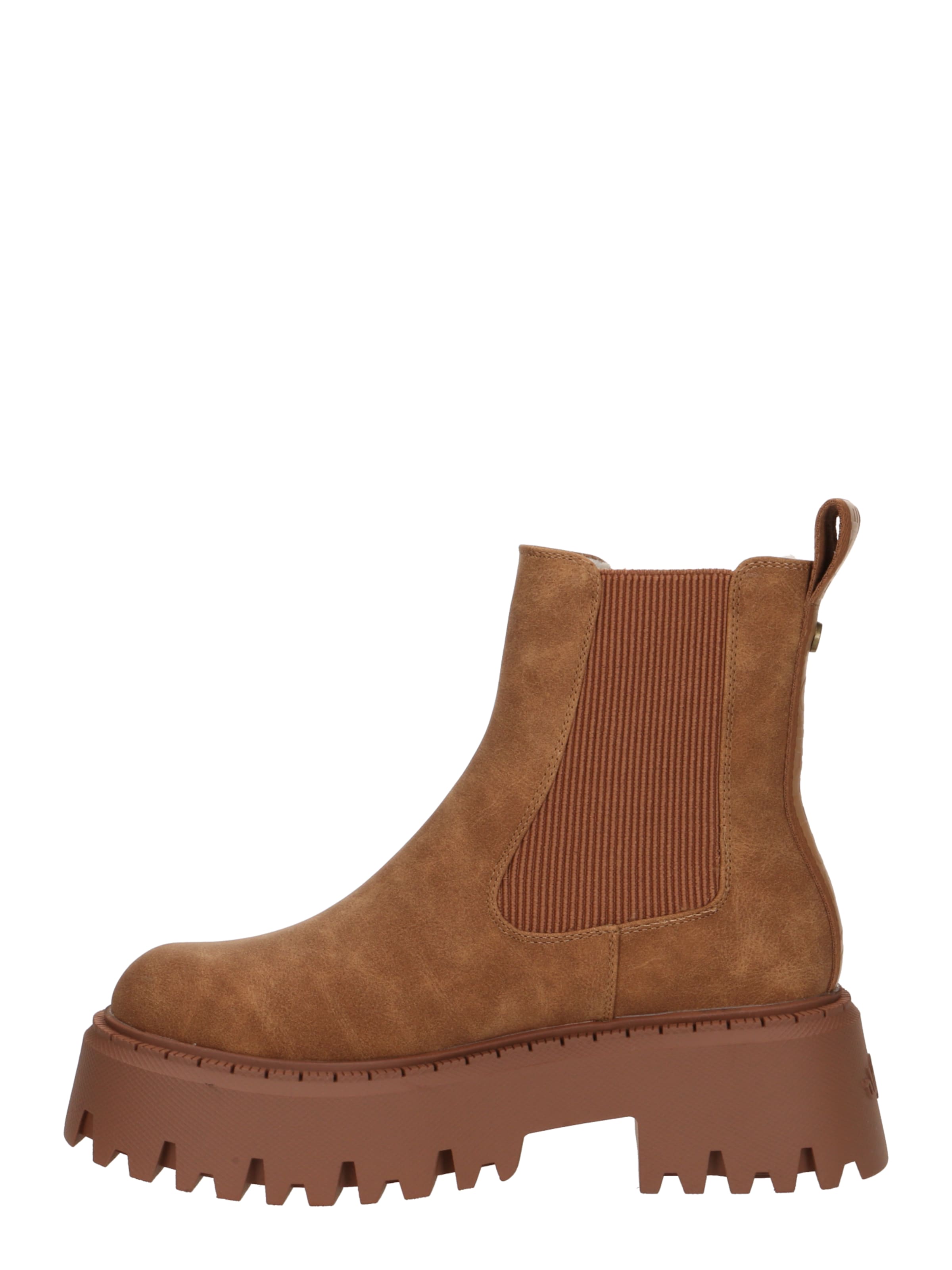 BUFFALO Chelsea Boots 'ASPEN' in Brown