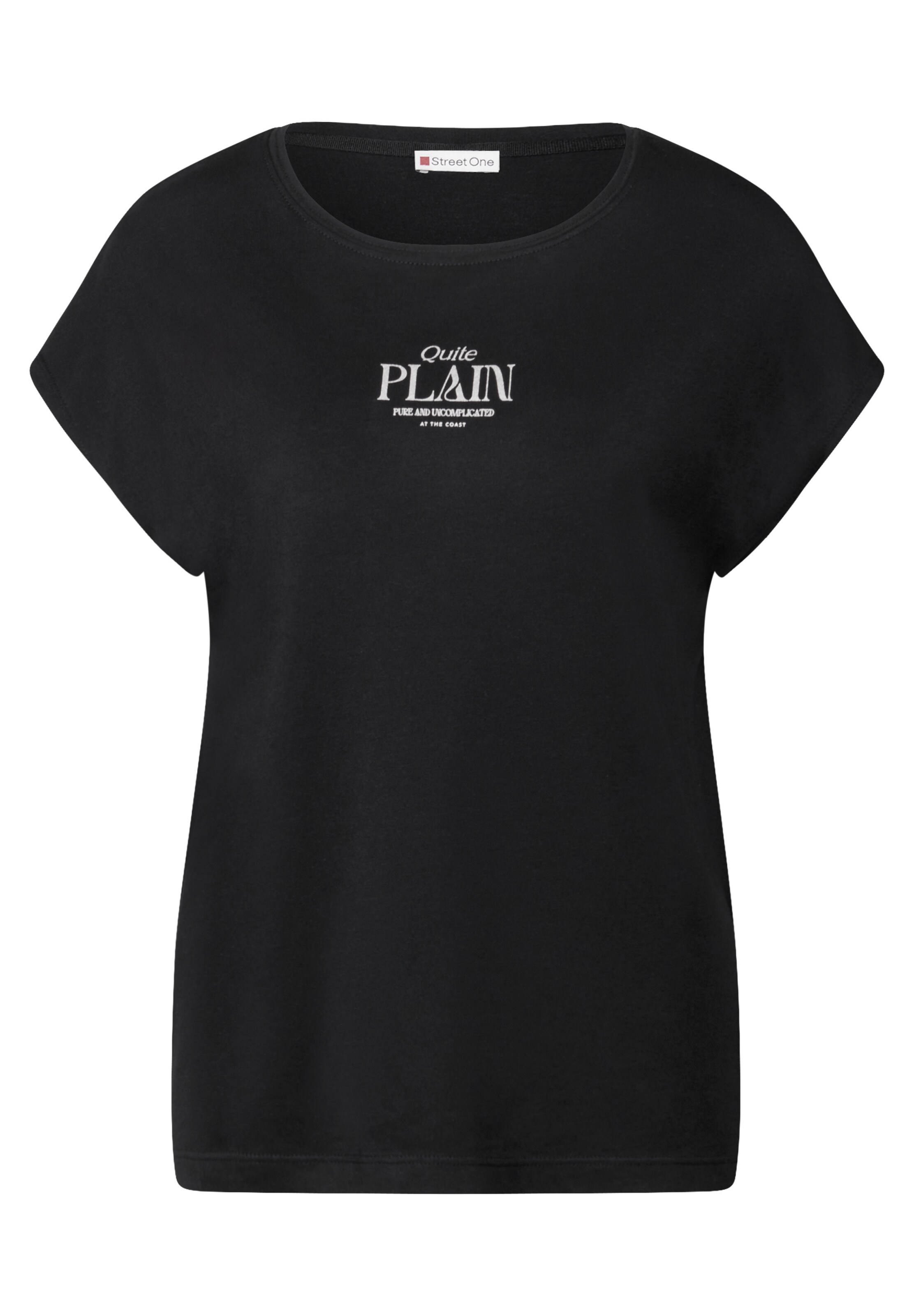 STREET ONE Shirt in Black: front