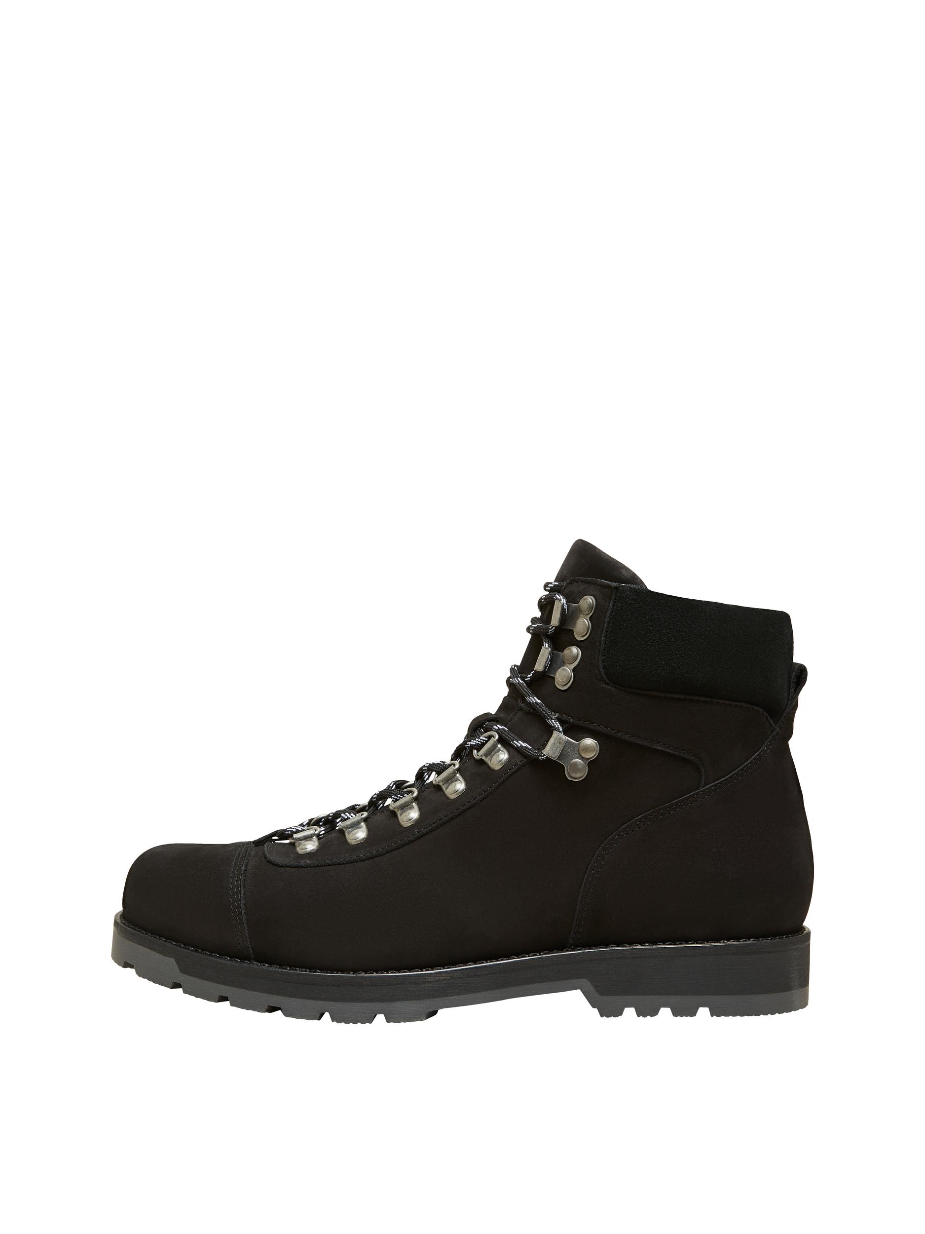 Scarpe Uomo SELECTED HOMME Boots stringati August in Nero 