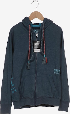 CHIEMSEE Sweatshirt & Zip-Up Hoodie in L in Blue: front