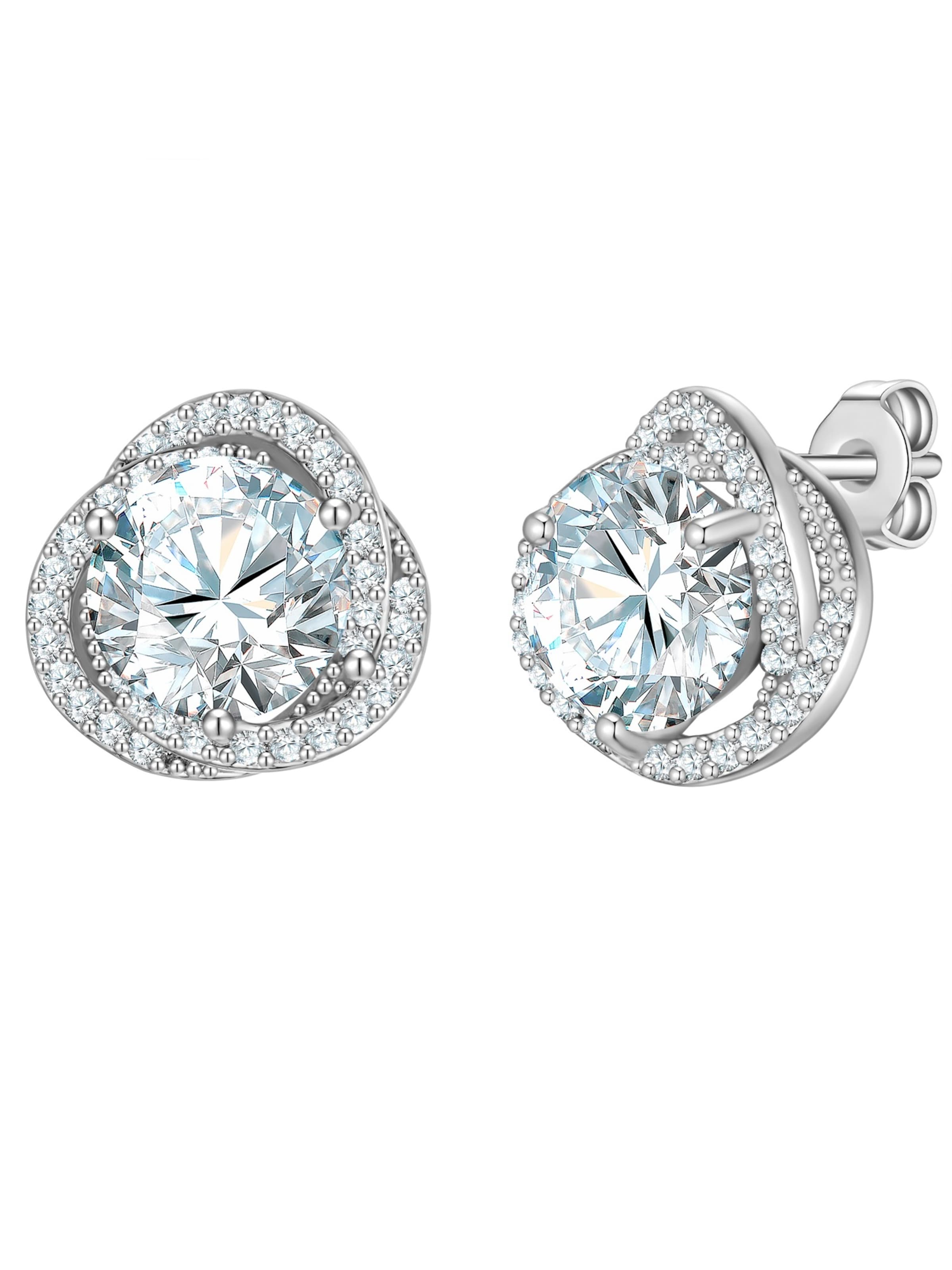 Yokoamii Earrings in Silver: front