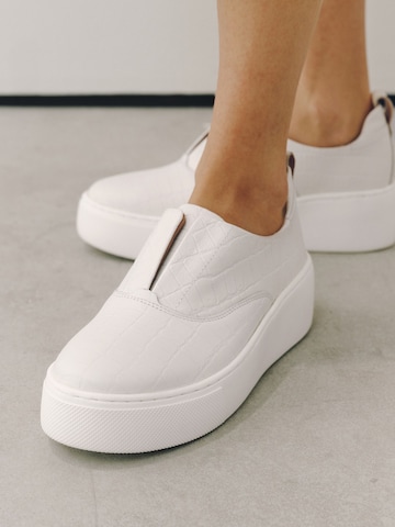 Next Slip On in Weiß