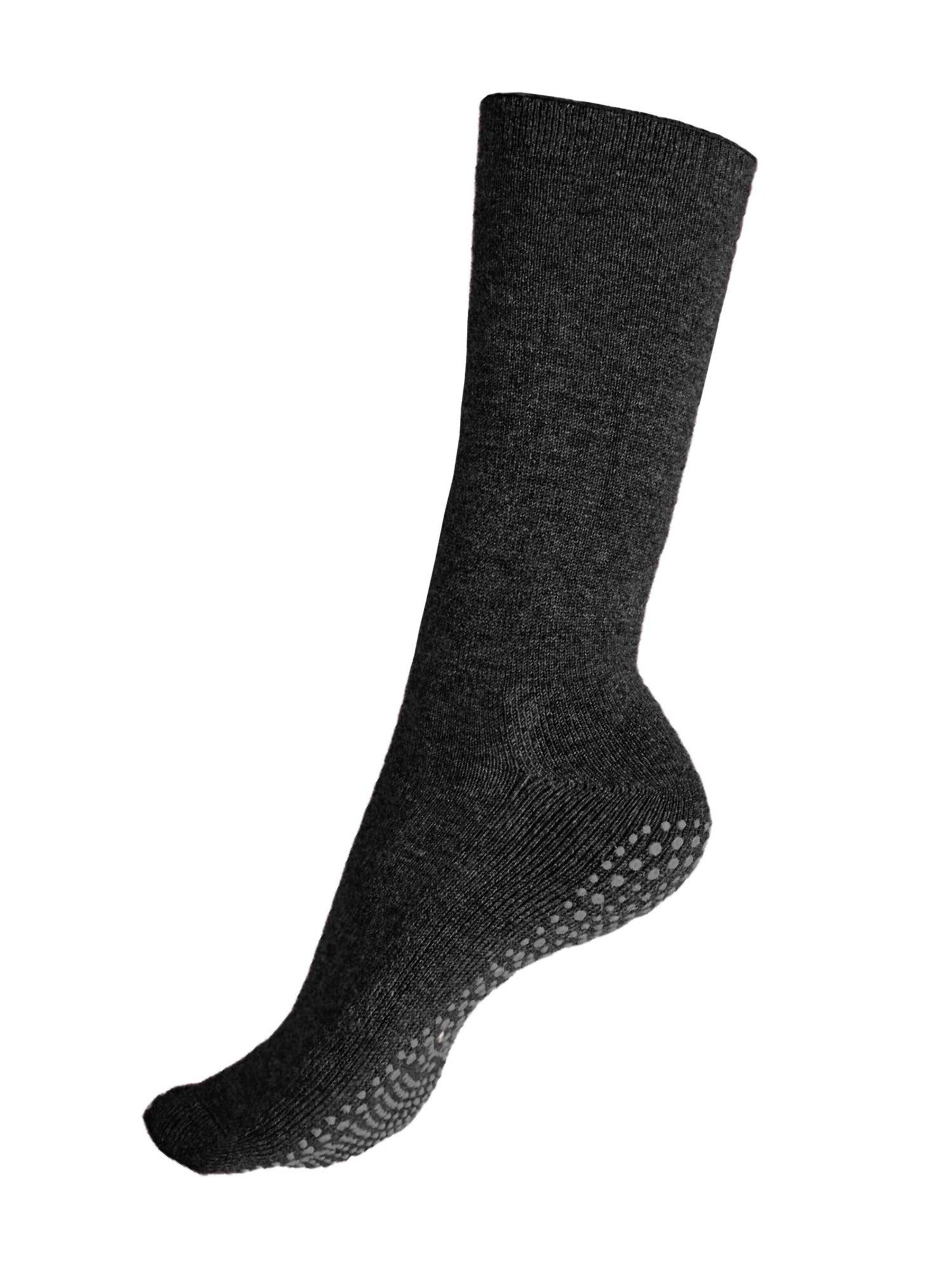 Calzino sportivo 'Homesocks' di KUNERT in nero: frontale