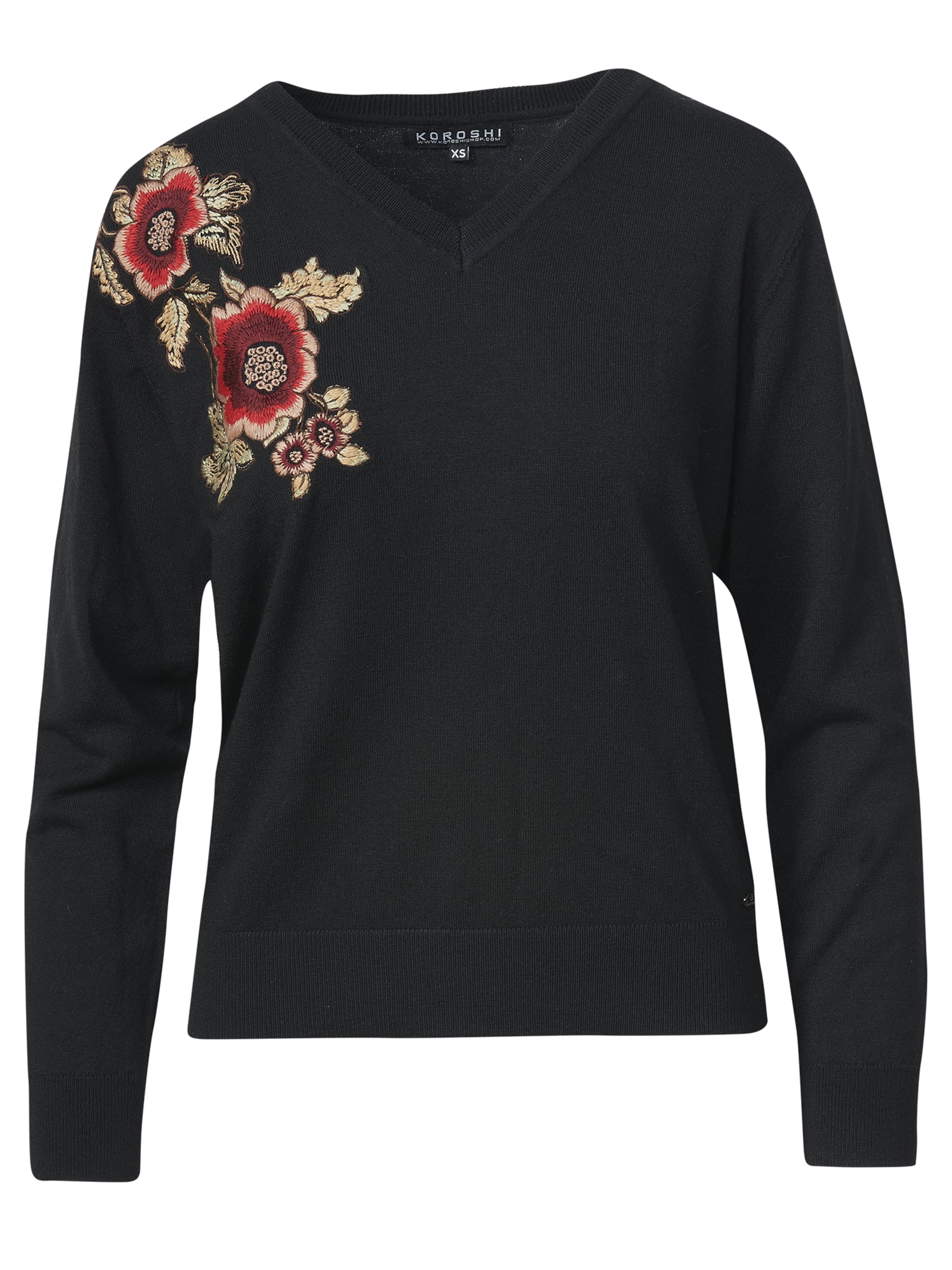 KOROSHI Sweater in Black: front