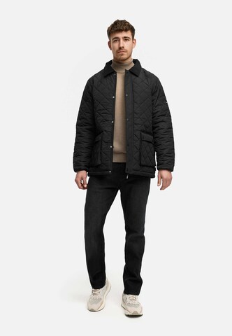 INDICODE JEANS Tussenjas 'Drills' in Zwart