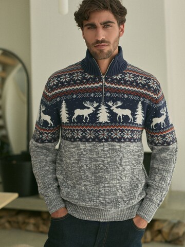 Next Pullover i blå