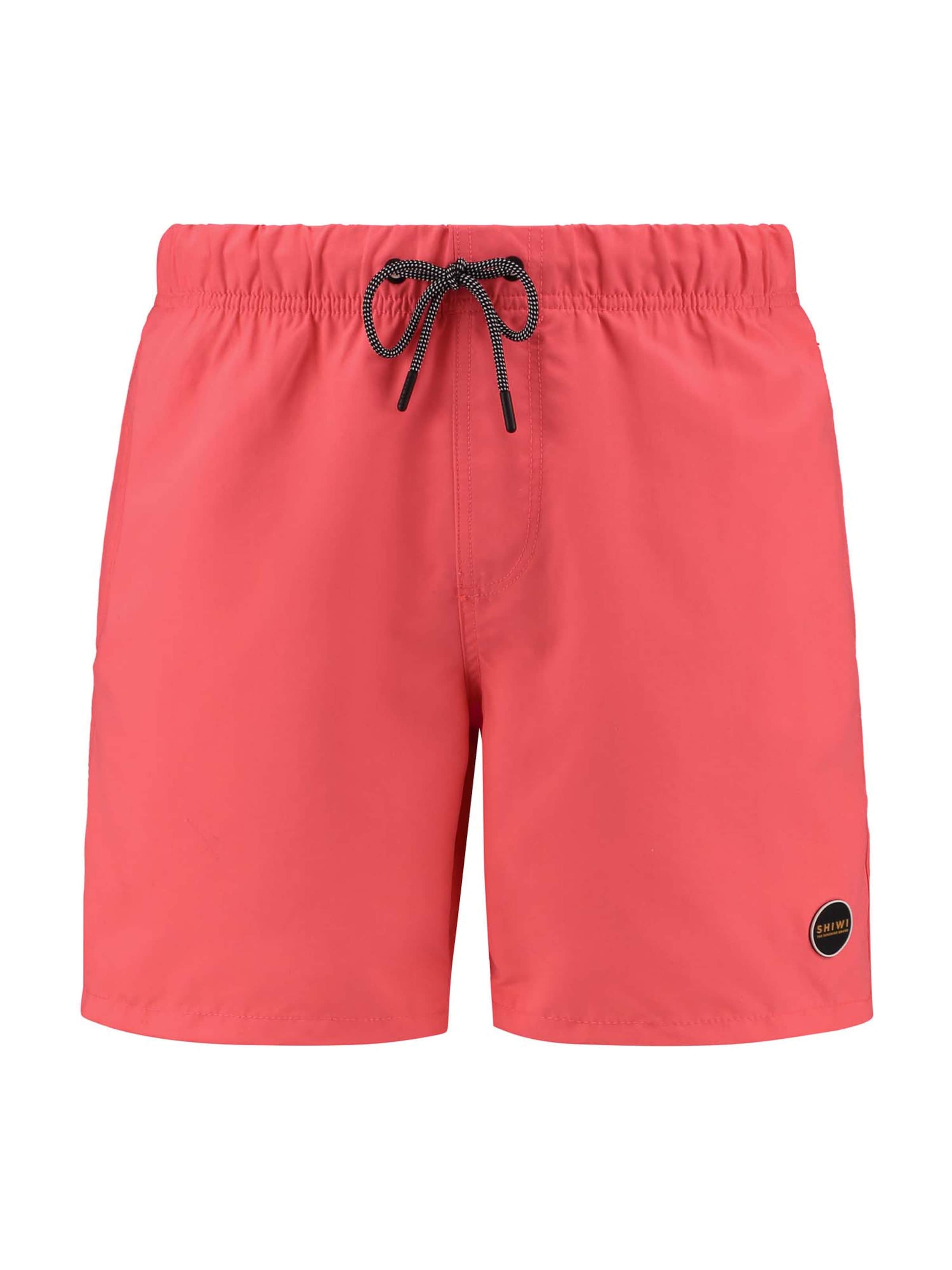 Shiwi Plavecké šortky 'Mike' - Červená: predná strana