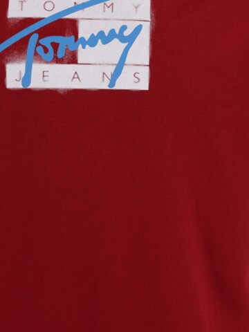 Tommy Jeans T-Shirt in Rot