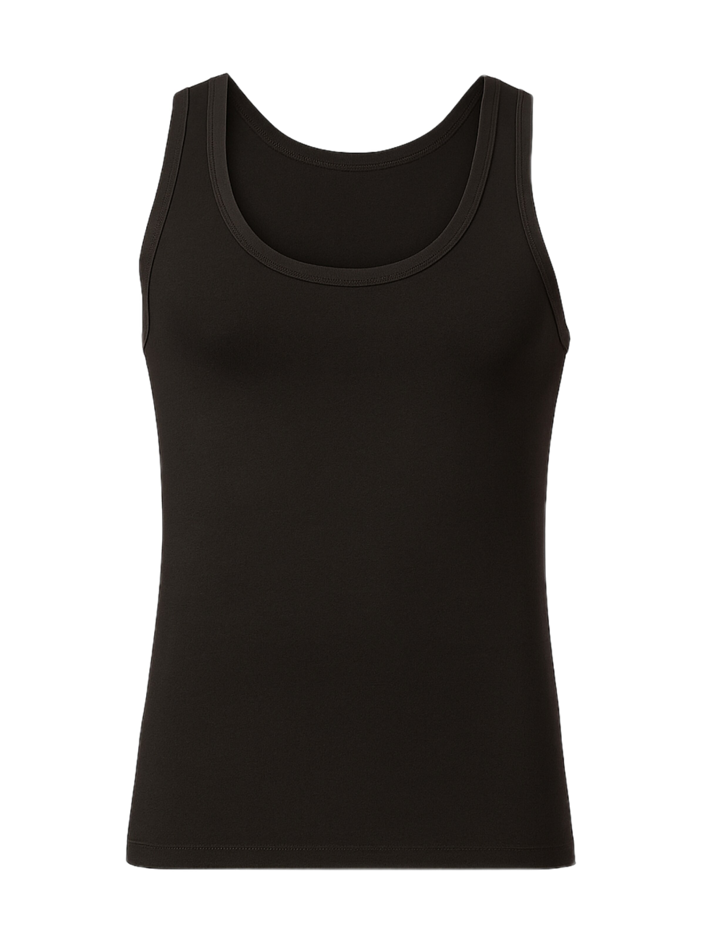 Weweus Undershirt in Black: front