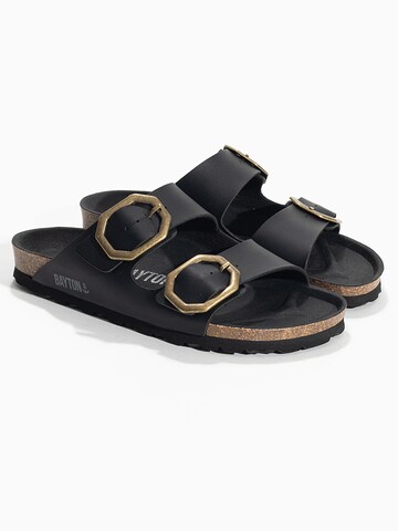 Bayton Slippers 'Atlas' in Black