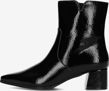 Bottines 'JAYDA' POSH by Poelman en noir : devant