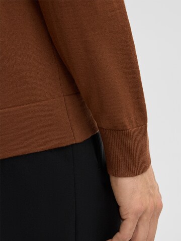 STRELLSON Sweater 'Marek' in Brown