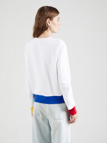Sweat-shirt UNITED COLORS OF BENETTON en blanc