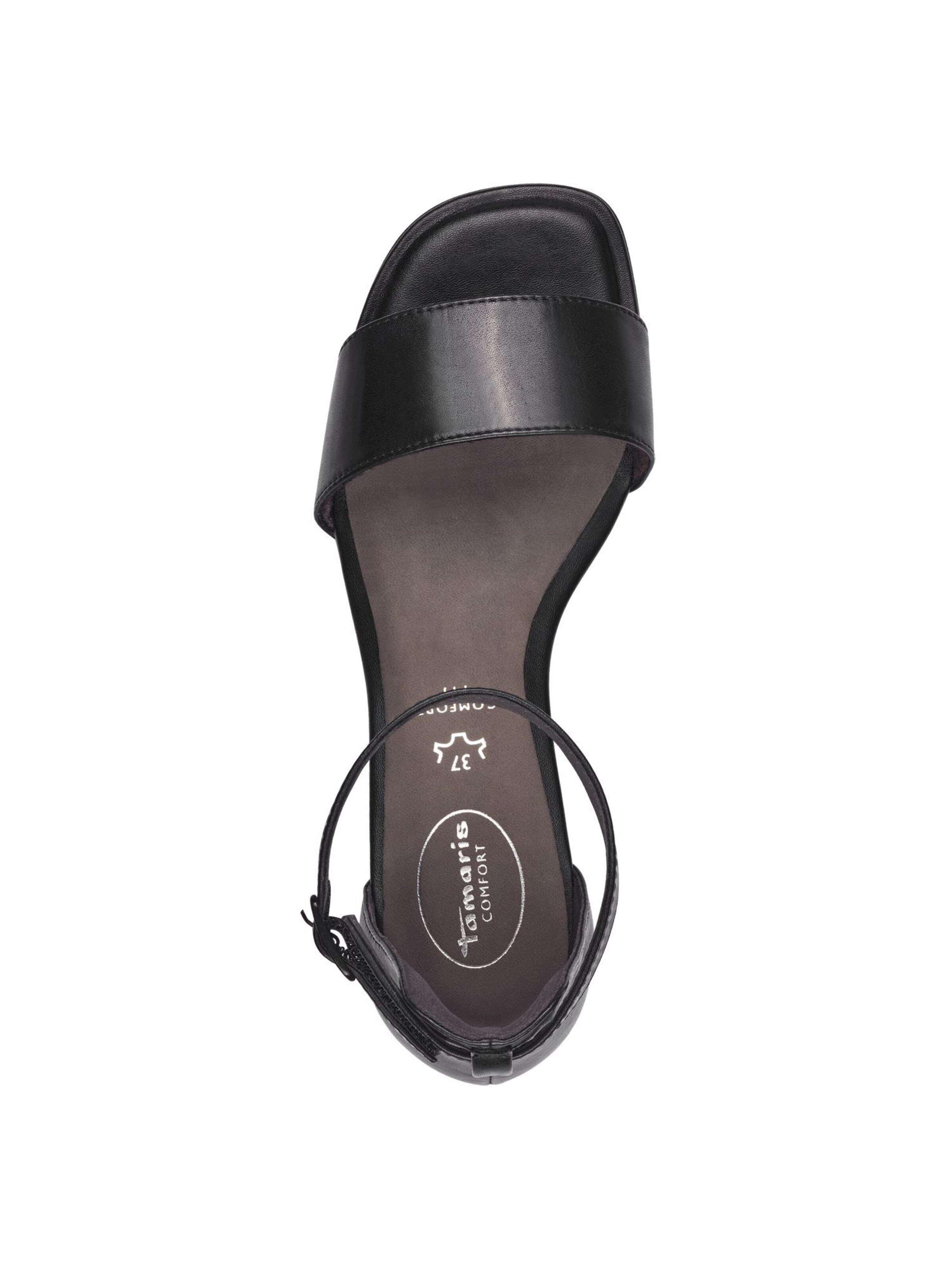 Sandales Tamaris en noir
