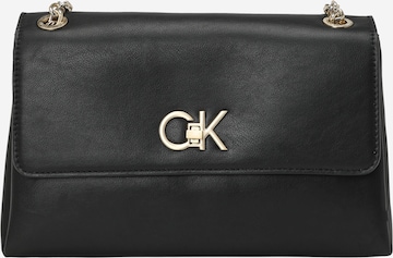 Calvin Klein Válltáska - fekete: elől