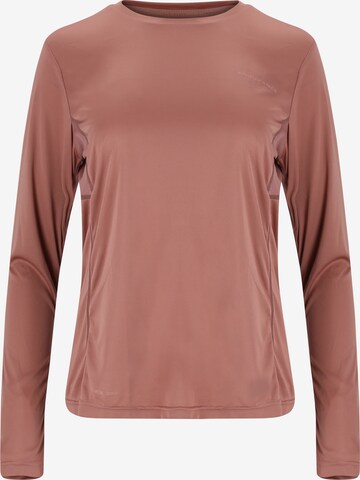 ENDURANCE Performance Shirt 'Milly' in Brown: front