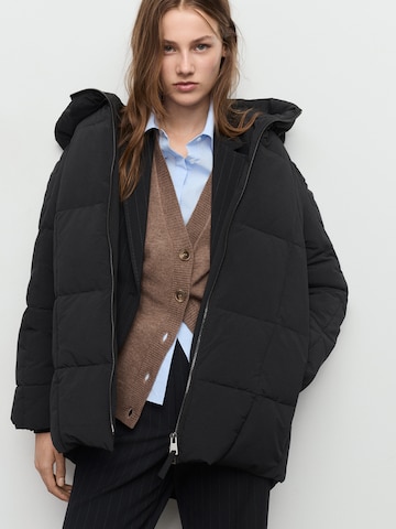 MANGO Jacke 'Donatelo' in Schwarz: Vorderseite